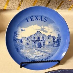 Vintage Texas The Alamo Souvenir Plate